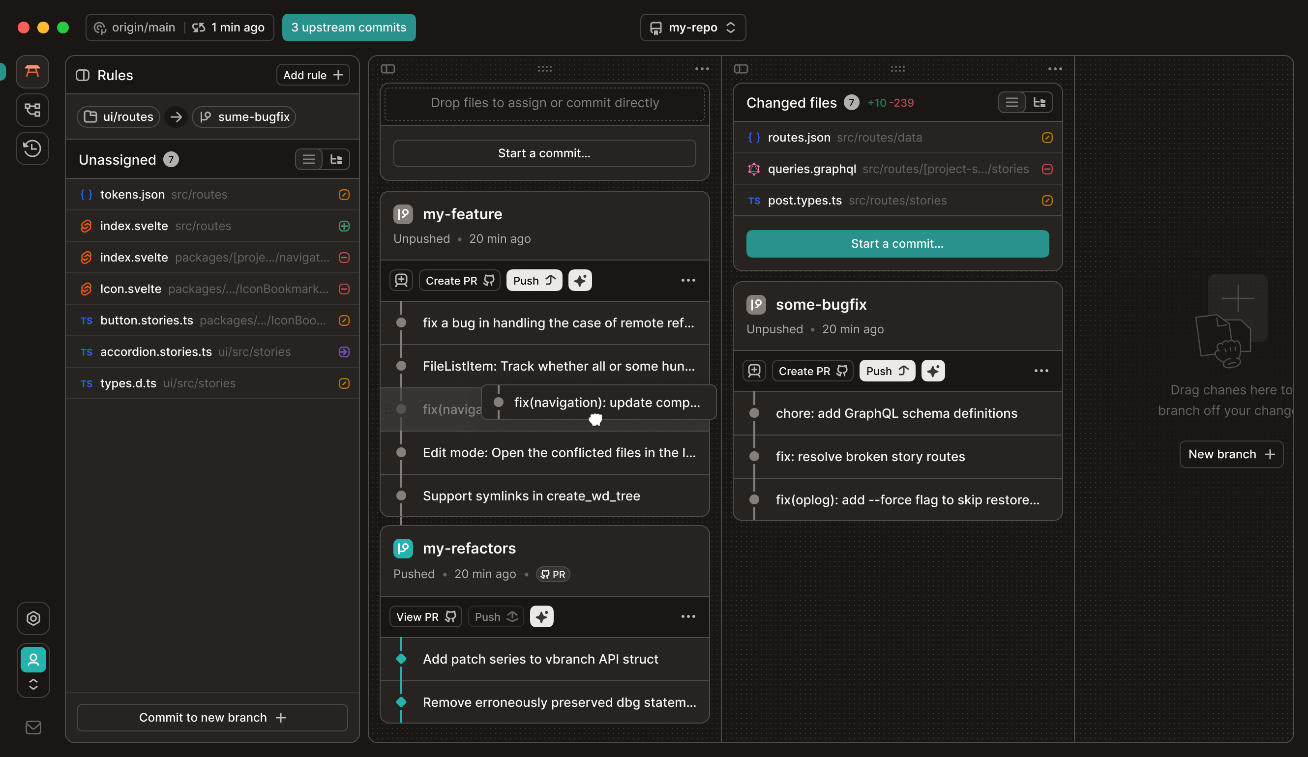 GitButler Screenshot